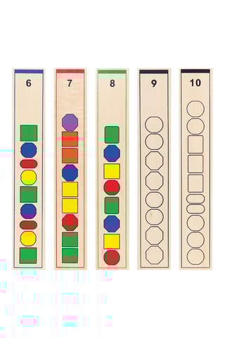 Jeu de perles à enfiler en bois -  Dès 3 ans