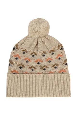 Gorro em lã - Bege