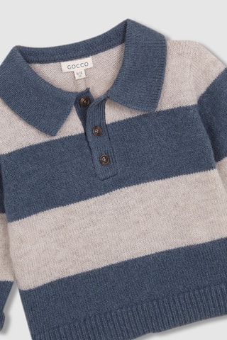 Camisola de lã - Cinzento-escuro e cru