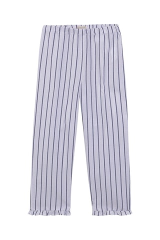 Pijama - Azul e branco