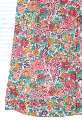 Vestido e bloomer - Rosa e verde
