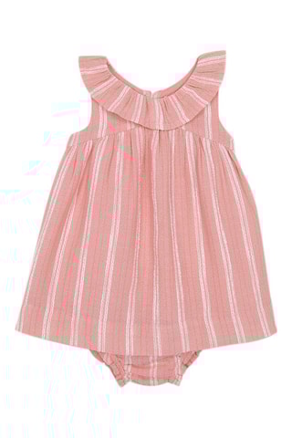Vestido e bloomer - Rosa
