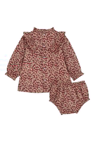 Vestido e bloomer - Vermelho