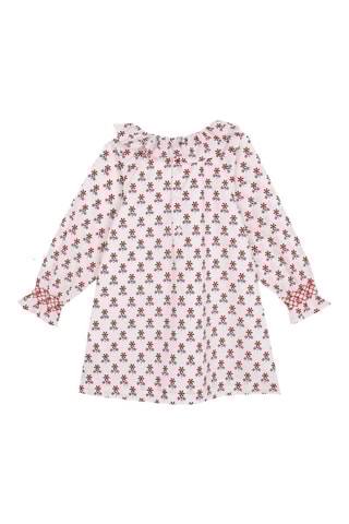 Vestido - Branco e vermelho