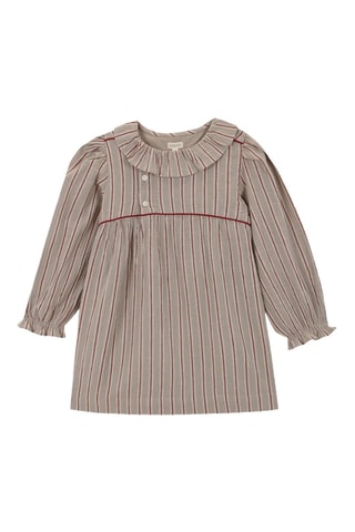 Vestido - Cinzento-claro
