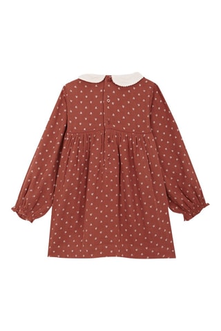 Vestido - Vermelho-tijolo