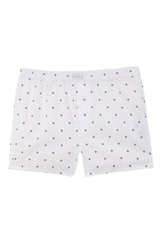 3 boxers - Branco e cinzento