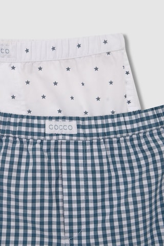 3 boxers - Branco e cinzento