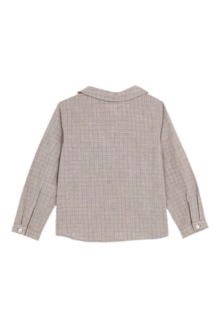Camisa - Cinzento-claro mesclado