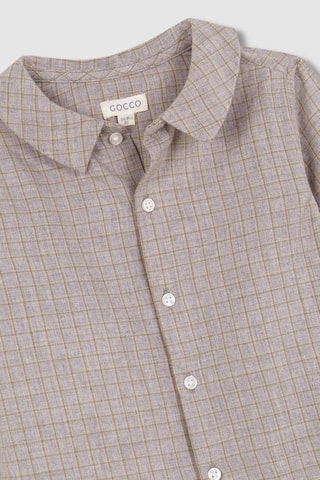 Camisa - Cinzento-claro mesclado