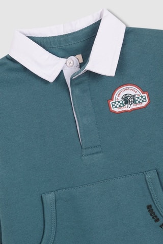 Polo - Verde-escuro