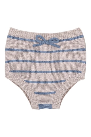 Bloomer - Bege e azul