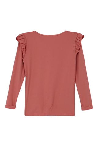 T-shirt Vermelho-tijolo
