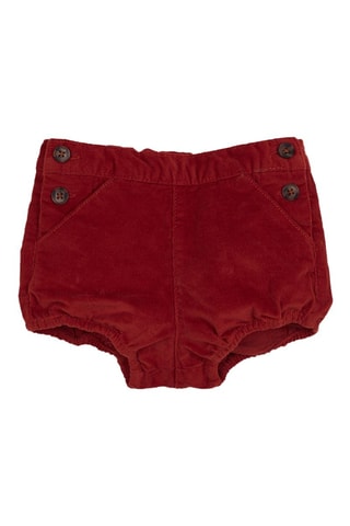 Bloomer em veludo - Vermelho