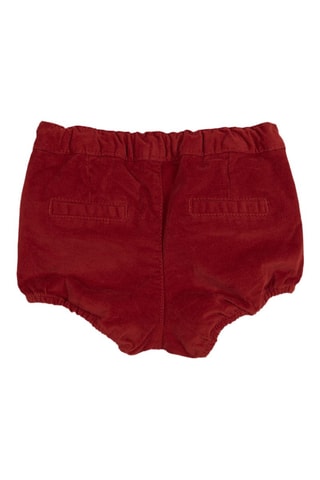 Bloomer em veludo - Vermelho