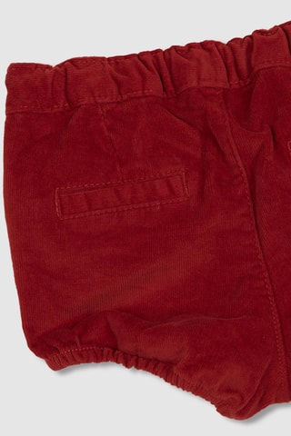 Bloomer em veludo - Vermelho