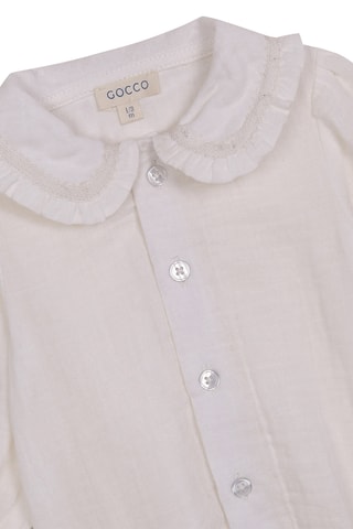 Body-camisa - Branco
