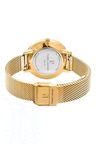 Stalen Quartz Horloge en Betty - Goudkleurig en Zwart