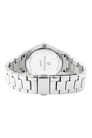 Stalen Quartz Horloge Roxane - Zilverkleurig en Lichtblauw