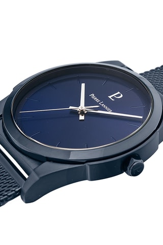 Montre à quartz en acier Candide - Bleu marine