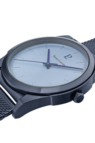 Montre à quartz en acier Candide - Bleu