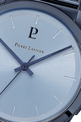 Montre à quartz en acier Candide - Bleu