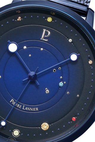 Stalen Quartz Horloge Théia - Marineblauw