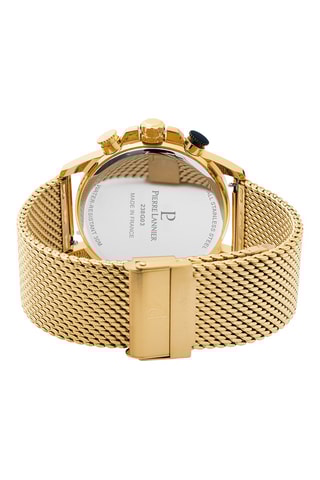 Stalen Quartz Horloge Sentinelle - Chronograaf - Goudkleurig en Zwart