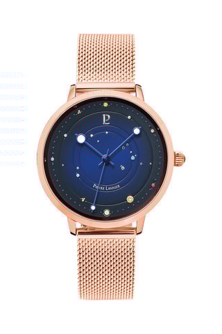 Stalen Quartz Horloge Théia - Roségoudkleurig