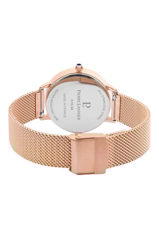 Stalen Quartz Horloge Théia - Roségoudkleurig
