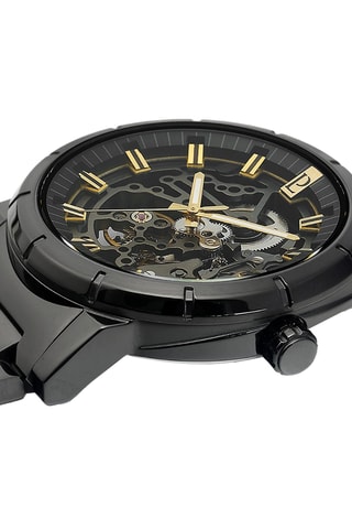 Stalen Automatisch Horloge - Zwart