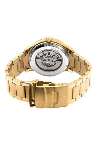 Stalen Automatische Horloge Fleure - Goudkleurig en Zwart
