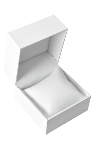 Stalen Quartz Horloge Ceramic - Wit en Goudkleurig