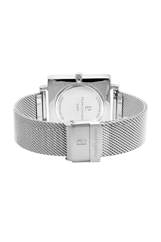 Stalen Quartz Horloge Lecaré Zilverkleurig en Zwart