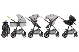 Kinderwagen Trio + Accessoires Amber
