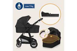 Kinderwagen Trio + Accessoires Bianka