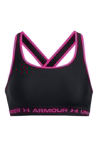 Brassière d'entraînement push-up Crossbakc Mid - Noir