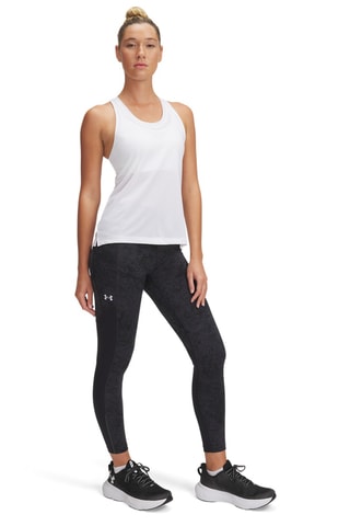 Legging de running 7/8 taille haute Launch Ankle - Noir