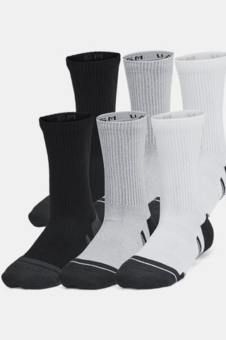 6 chaussettes hautes Y Perf Tech - Gris