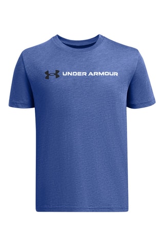 T-shirt Logo Wordmark - Bleu cobalt chiné