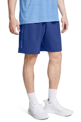 Shorts Tech Woven Wordmark - Bleu