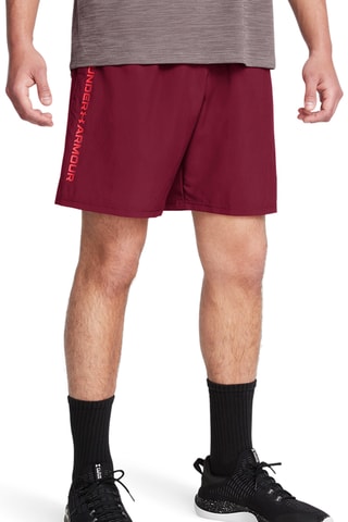 Shorts Tech Woven Wordmark - Bordeaux