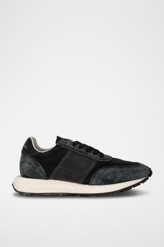 Leren Sneakers - Zwart
