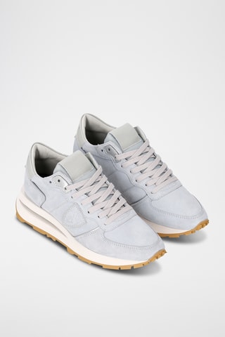 Kalfsnubuck Sneakers Tropez - Grijs