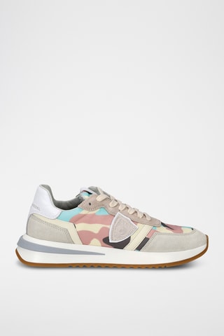 Kalfsleren Sneakers Tropez 2,1 Low - Beige