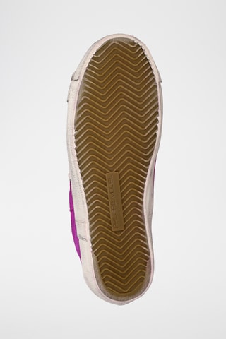 Hoge Gevoerde Nubuck Sneakers PRSX - Fuchsia