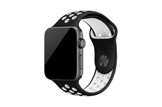 Bracelet de sport en silicone compatible Apple Watch 42/44 mm - Taille M/L
