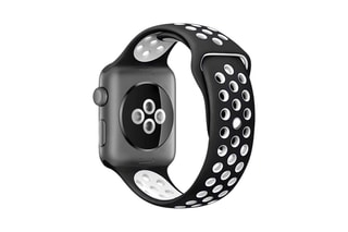 Bracelet de sport en silicone compatible Apple Watch 42/44 mm - Taille M/L