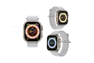 Montre connectée J68+ - Gris clair