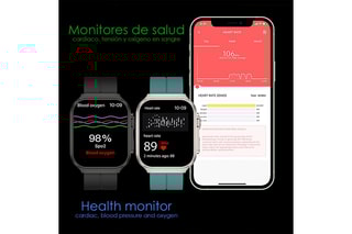 Montre connectée OP88 - Compatible Android et iOS